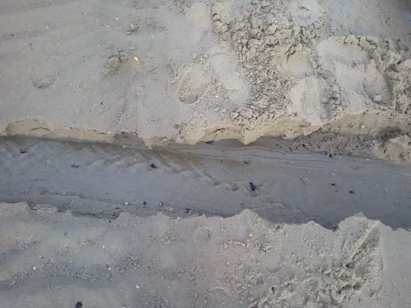 footprint of water